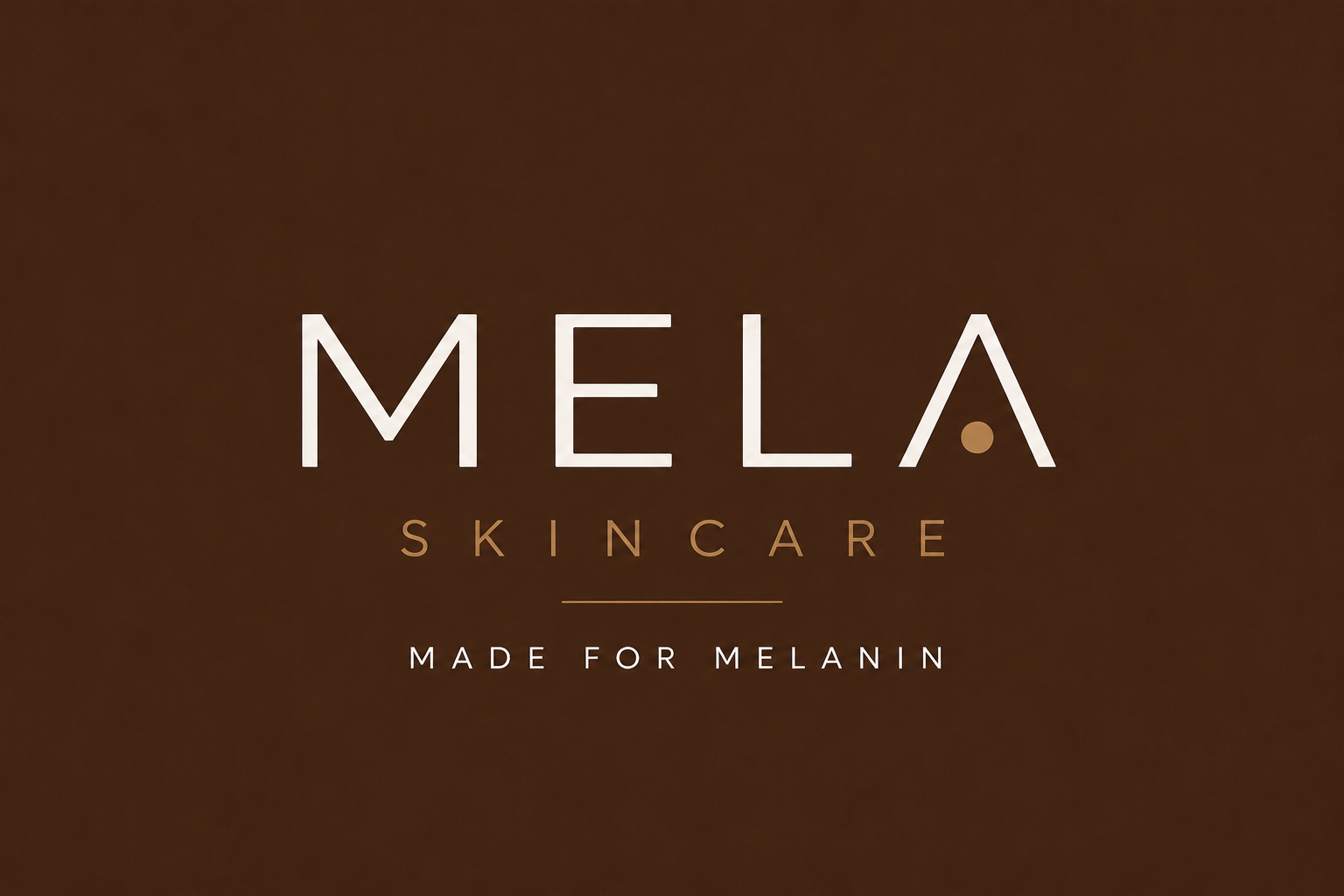 MELA skincare logo