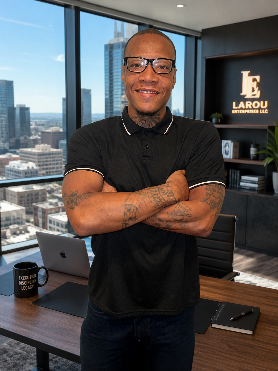 Wesley Larou Davis, Founder and CEO of Larou Enterprises LLC